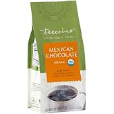 Teeccino Mexican Chocolate Chicory Coffee Alternative - Ground Herbal Coffee That&rsquo;s Prebiotic, Caffeine-Free &amp; Acid Free with a Hint of Spice, Dark Roast, 11 Ounce
