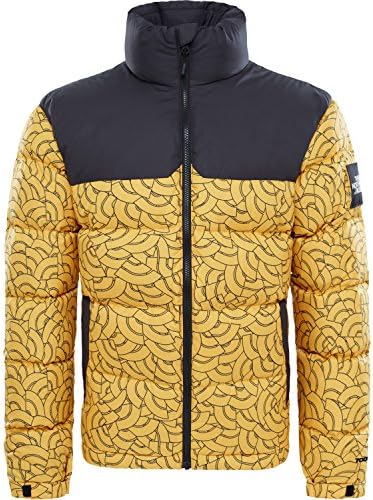 the north face nuptse yellow dome