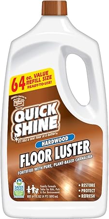 Amazon Com Quick Shine High Traffic Hardwood Floor Luster And