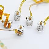 5 Pcs 2 Phase 4 Wire Micro Stepper Motor with Cable 3-5v Dc Dia 8mm Mini Stepper Motor Micro Stepping Motor for Digital Products Camera
