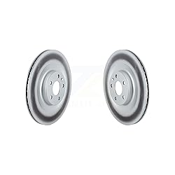 Genius Rear Coated Disc Brake Rotors Pair