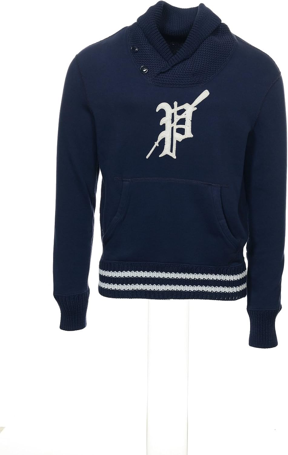 polo letterman sweater