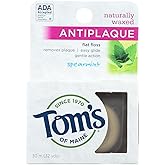 Toms Of Maine Natural Spearmint Antiplaque Flat Dental Floss, 32 Yard - 6 per case.6