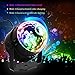 Letsfunny Disco Lights Sound Activated Strobe Light 7 Colors Party Lights Disco Ball for Parties, Karaoke, Celebration, Decoration