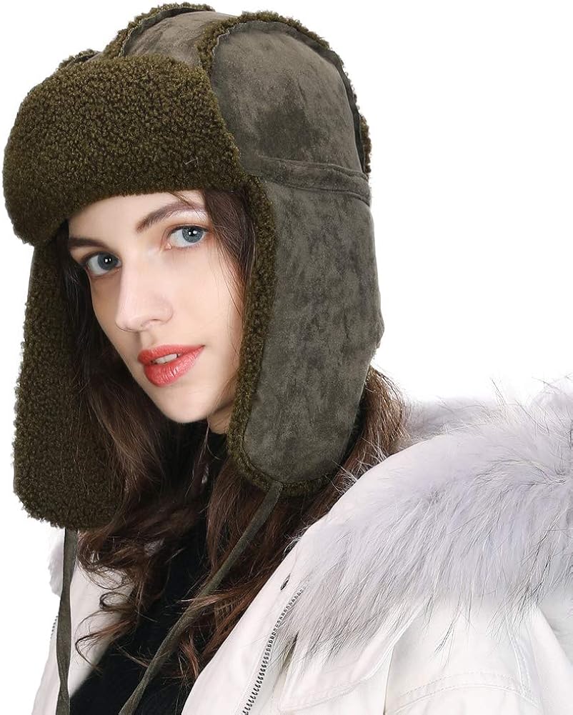 fleece lined ladies hat