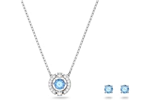 Swarovski Sparking Dance Crystal Necklace and Earring Set Jewelry Collection