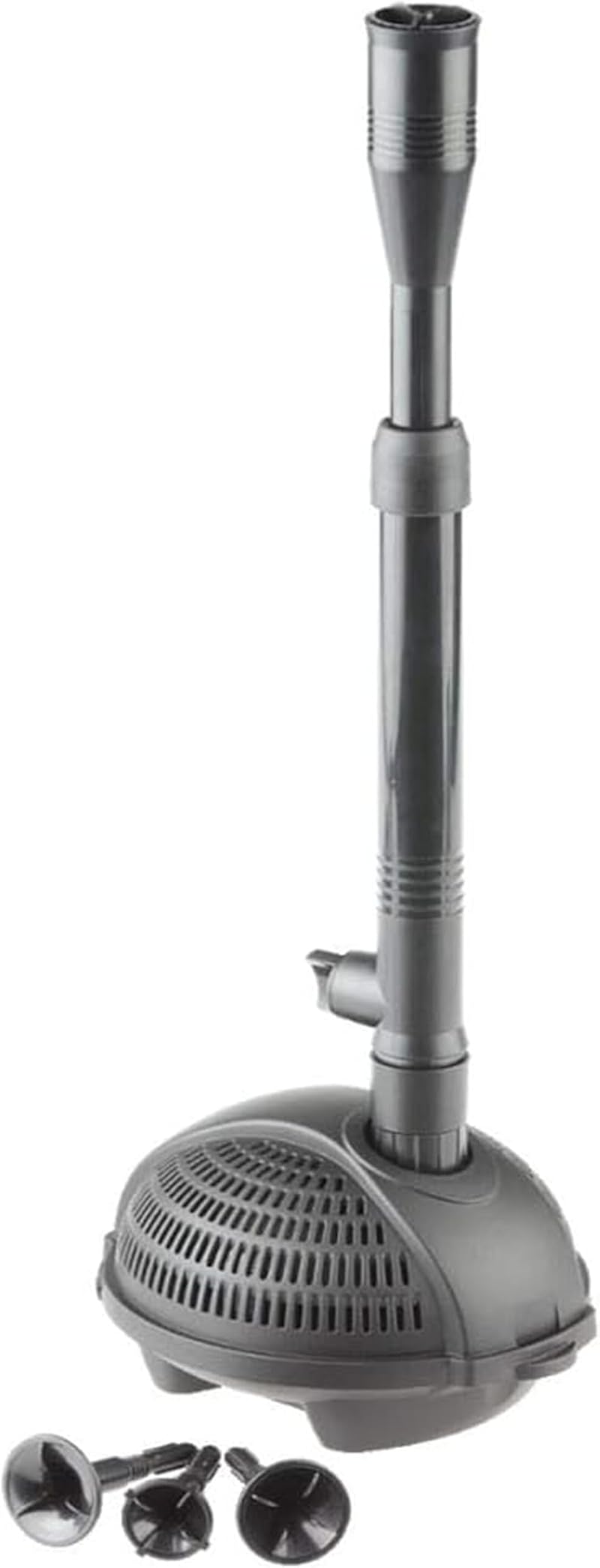 Pontec PondoVario 750 Pond Fountain Pump 720 LPH 4 Nozzles Filter 9W Black