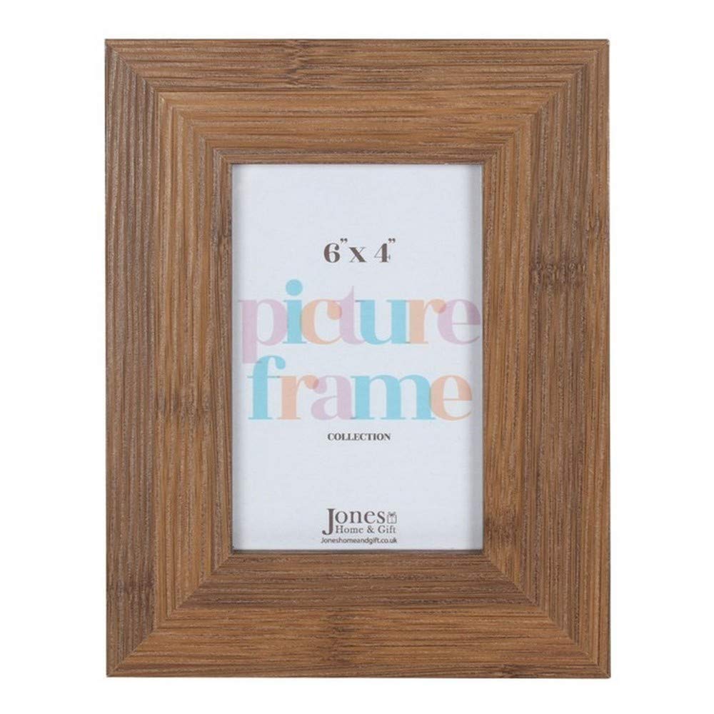 Jones Home and Gift 6X4 Dark Wood Effect Photo Frame