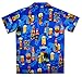 V.H.O Funky Hawaiian Shirt, Beerbottle, Blue, XL
