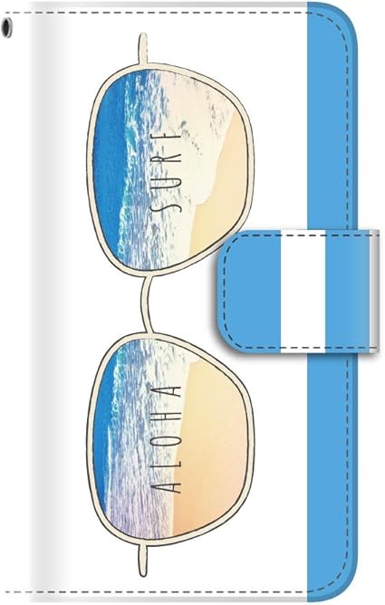 Amazon Co Jp Plus S サングラス ハワイ ビーチ 南国 手帳型 08 サンディビーチ Miraie F Kyv39 用 ケース 手帳型 カード収納 ストラップホール カメラホール 全面保護 マグネット スマホケース ミライエ フォルテ Miraieケース Miraieカバー 手帳ケース 手帳カバー