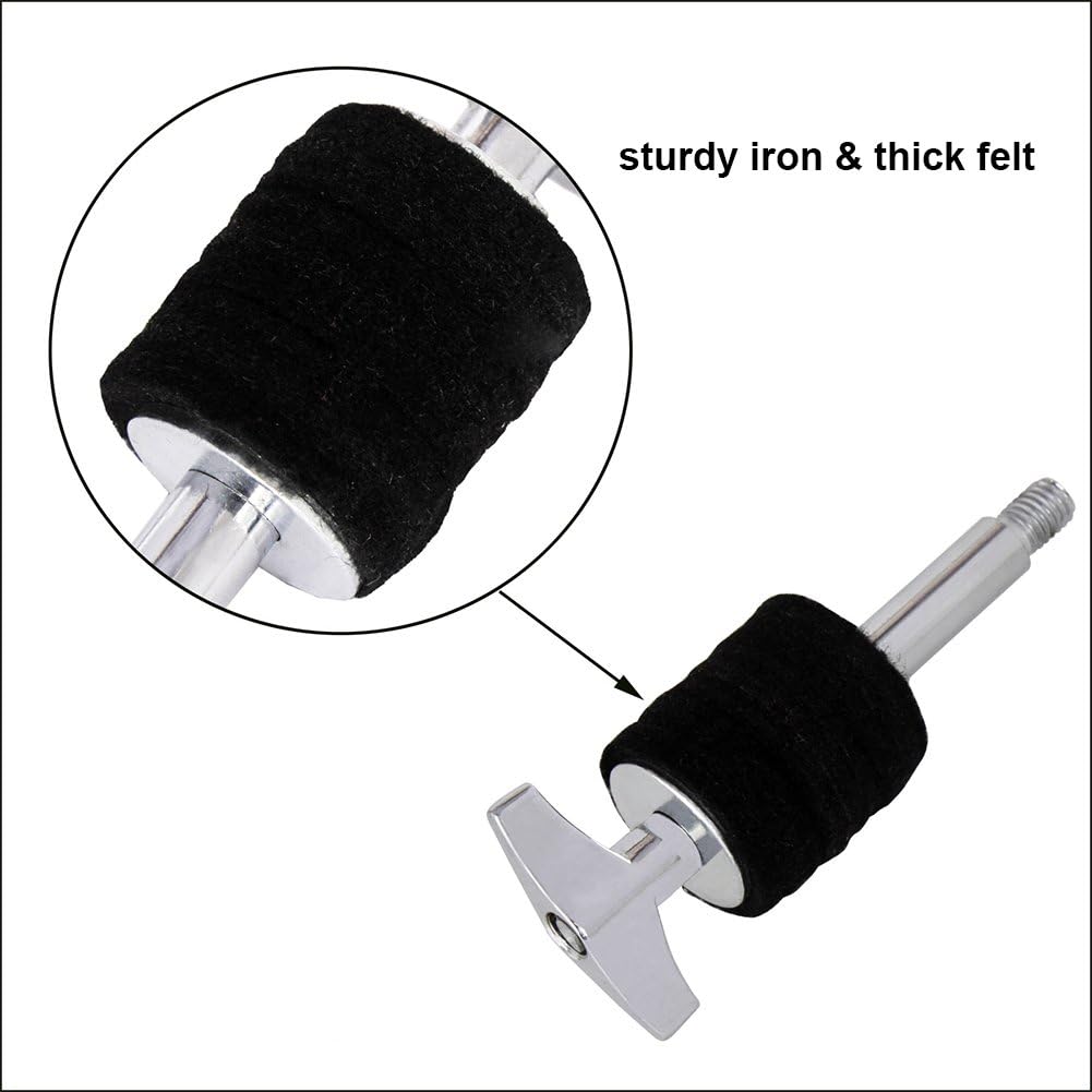 Tbest Cymbal Stacker, 4 Inch Mini Metal Cymbal Stacker Attachment Percussion Instruments Drum Parts Accessory - Image 4