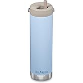 Klean Kanteen 20oz TKWide Insulated Water Bottle with Twist Cap - Clear Sky