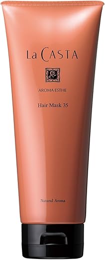 La CASTA (ラ・カスタ) アロマエステ ヘアマスク 35 ( ヘアトリートメント )【 傷んだ髪のケアに 】 植物の力で、毛先までしっとりなめらかなツヤ髪へ