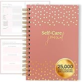 Daily Self Care Journal for Women - A5, Wellness Journal with Prompts - Goal Journal for Happiness,Mindfulness,Productivity & Personal Development - Reduce Stress & Improve Mental Health - Pink