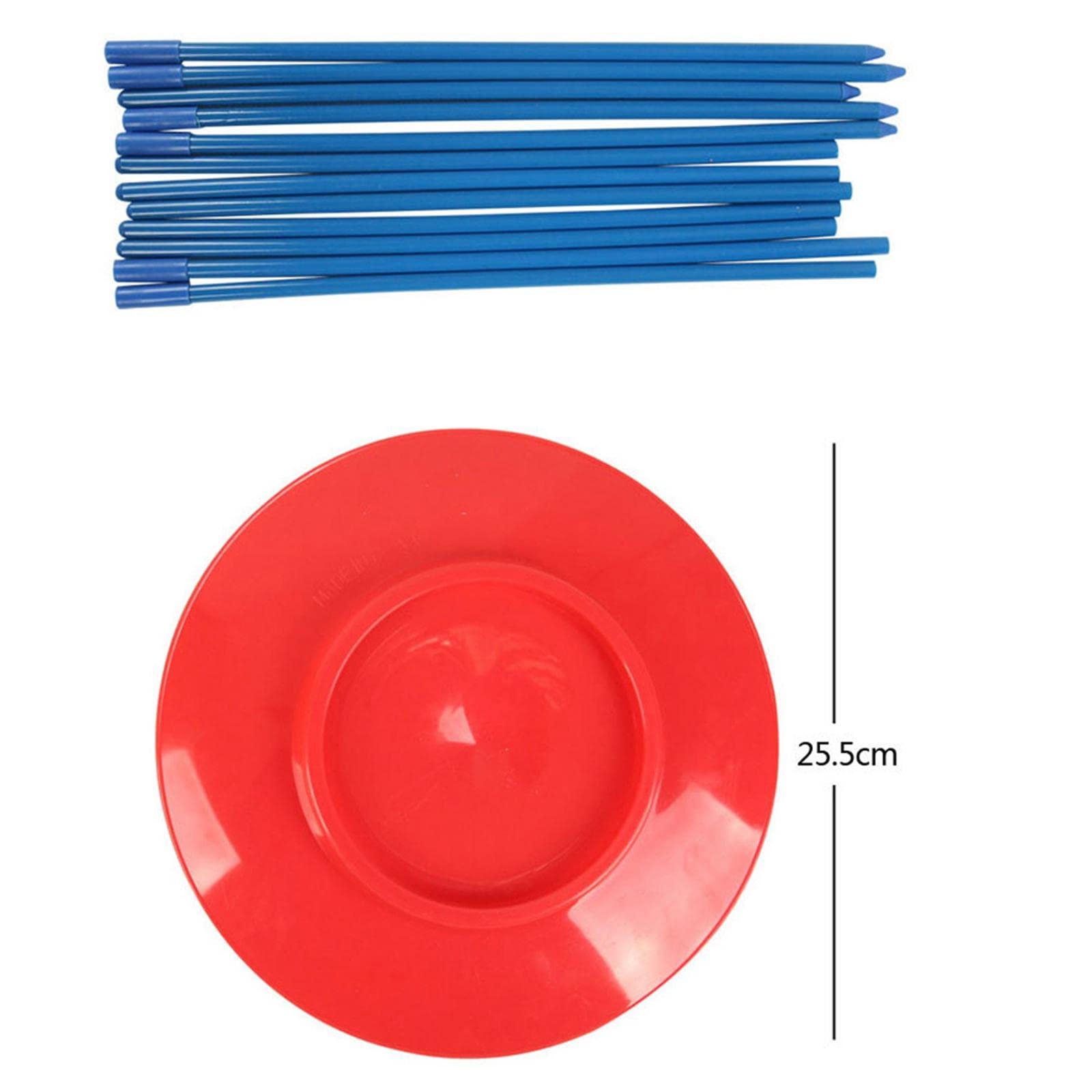 Juggling Plate Sticks Games Balance Skills Toys Performance Props