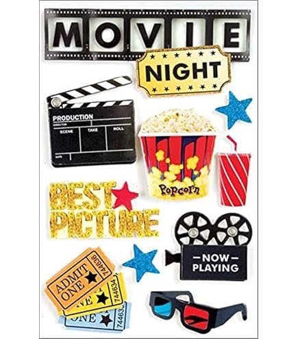 EK Success Sticko Motiv-Aufkleber 'Hooters' – Bunte Sticker Für Scrapbooking, Karten & DIY