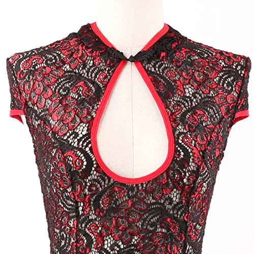 Women's Silk Stockings Lace Socks Hot Bodysuit Lingerie Underwear Sleepwear - Thumbnail 4