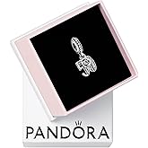 PANDORA 50th Celebration Dangle Charm - Compatible Moments - Sterling Silver with Clear Cubic Zirconia - Gift for Her - Jewelry for Women with Gift Box