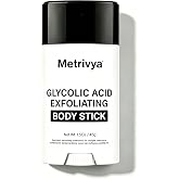 Smooth &amp; Even Glycolic Body Stick, Glycolic Acid Exfoliating Body Scrub Stick for Keratosis Pilaris, Body Acne &amp; Dark Spots, Resurfacing AHA Body Exfoliant for Smoother, Brighter