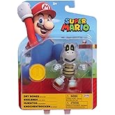 SUPER MARIO 4 inch Action Figure (Dry Bones with Coin)