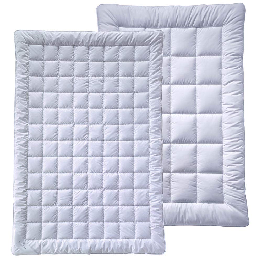 Billerbeck S20 Fibre Duvet and Designs, Cotton, White, 155 x 220 cm