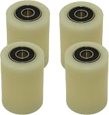 Shunwige 4PK 35mm Nylon Casters Plate Mount 550lb EU Material Multi-Surface