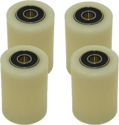 Shunwige 4PK 35mm Nylon Casters Plate Mount 550lb EU Material Multi-Surface