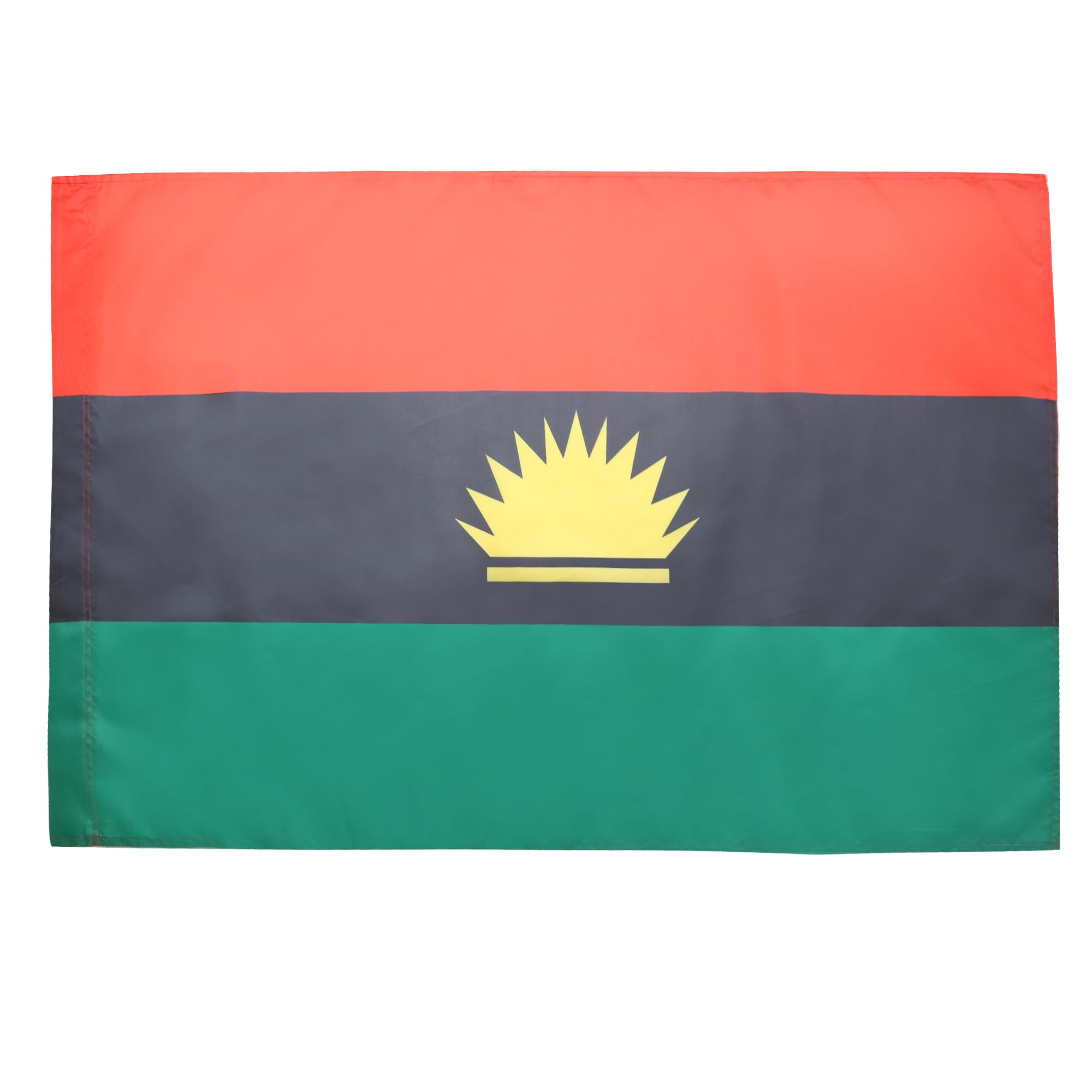 AZ FLAG - Republic of Biafra in Nigeria Flag - 2x3 Ft - Biafra Banner with Sleeve - 100% Polyester - Fade Resistant - Vivid Colors - 2' x 3' Feet - 90x60 Cm