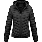 Bellivera Women's Quilted Lightweight Jacket Puffer Coat Women Bubble for Spring and Winter