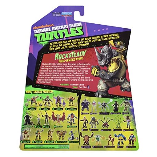 Teenage Mutant Ninja Turtles Rocksteady Figure - Image 4