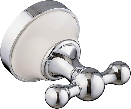 PaulGurkes Nostalgie Retro 2er Handtuchhaken Halterung Bad Accessoires