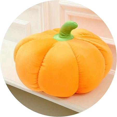 Amazon Aeruiyかわいいソフトぬいぐるみ漫画アニメ果物野菜ニンジンコーンブロッコリーソファ投げる枕おもちゃ人形 子供の誕生日プレゼント 30 Cmカボチャ ぬいぐるみ おもちゃ