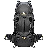 Hiking Backpack, Bags Shop 45L+5L Daypack with Waterproof Rain Cover for Outdoor Camping Travel