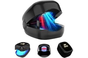 EASHEAL Nail Fungus Laser Treatment LED Light Device - Toenail Fungus Treatment, Solution for Fungal Infections, Nail Deformation and Painful Walking, Black