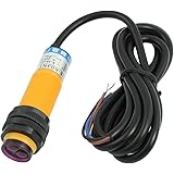 uxcell&reg; DC 3 Wire 6-36V NPN NO IR Photoelectric Sensor Switch 30cm E18-B03N1