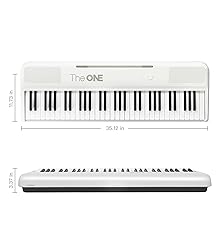 The ONE Smart Keyboard COLOR 61 Lighted Keys Piano