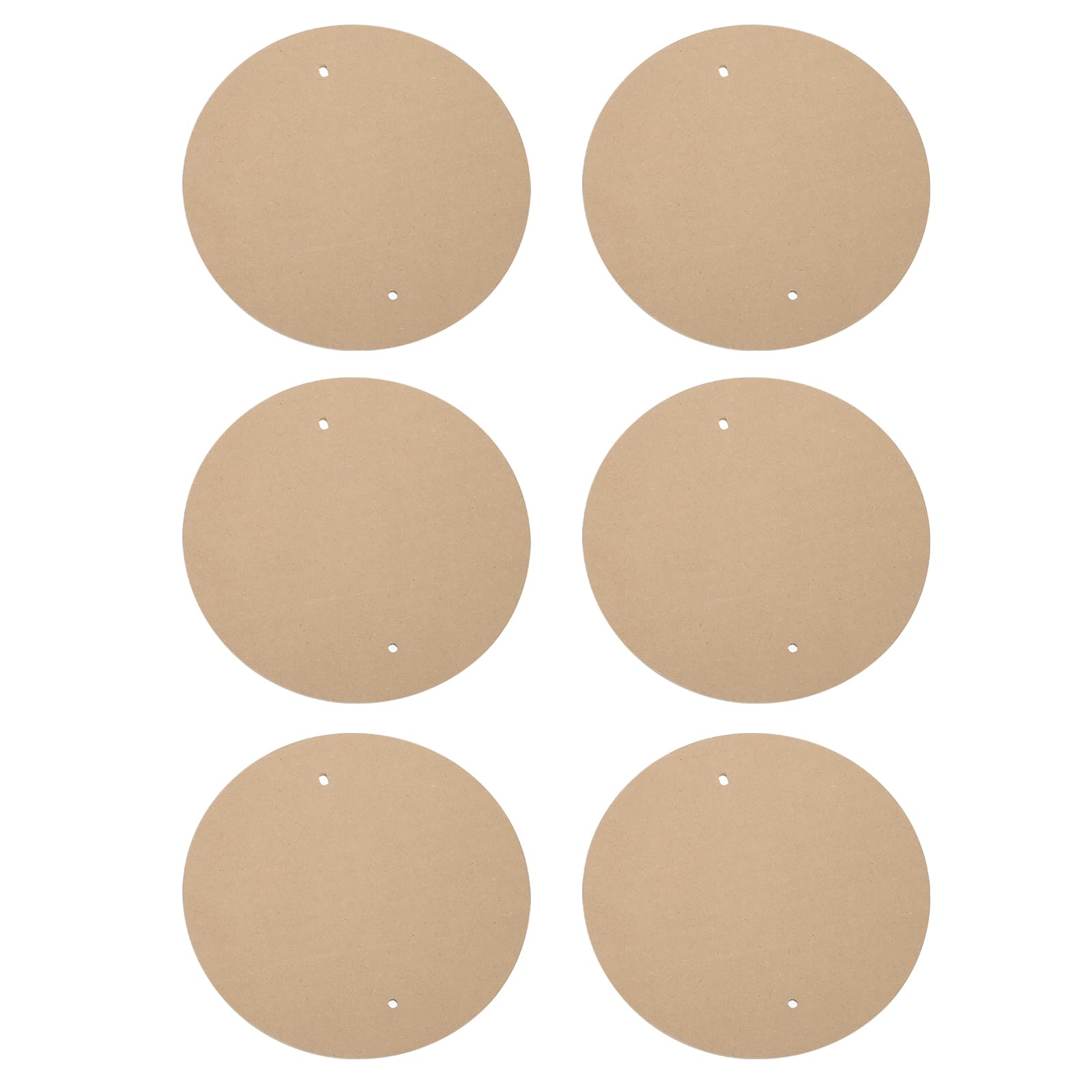 PATIKIL 14" Round Pottery Wheel Bat System, 6 Pcs 1/3" Thick Clay Throwing Head Bats Ceramic Pottery Tools Apart with 10" Pin Holes for Pottery Wheels