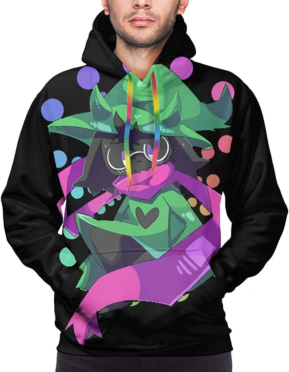 ERdboy Deltarune - Ralsei Men's 3D All Print Hooded Sweatshirt