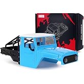 INJORA IR40-24 Half Truck Hard Body with Cage for SCX24, Blue