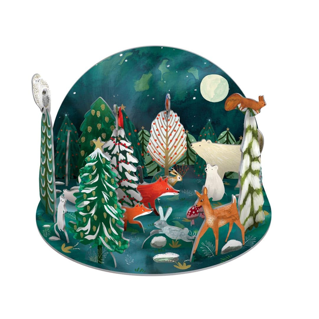 Roger la Borde - Northern Lights - Pop & Slot 3D Advent Calendar - POPA401