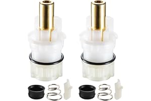 BOTSROOM RP25513 Faucet Cartridge Repair Kit for Delta Two Handle Faucet Stem Assembly Replacement Includes RP4993 Seat and Spring for Bathroom Kitchen (Pack of 2)