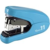 Max HD-11FLK/B Stapler Bimo 11 Flat 40-Sheet Binding Load of 100, Blue