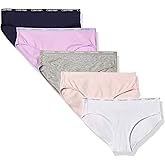 Calvin Klein Kids Girls' Modern Cotton Bikini Underwear 5-Pack