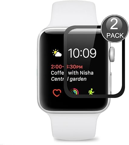 Protector de Pantalla Para Apple Watch 42mm ,EUGO Cobertura ...