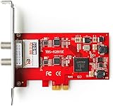 TBS 6281-SE Dual Terrestrial HD Low-profile PCIe TV Tuner Card (DVB-T2)