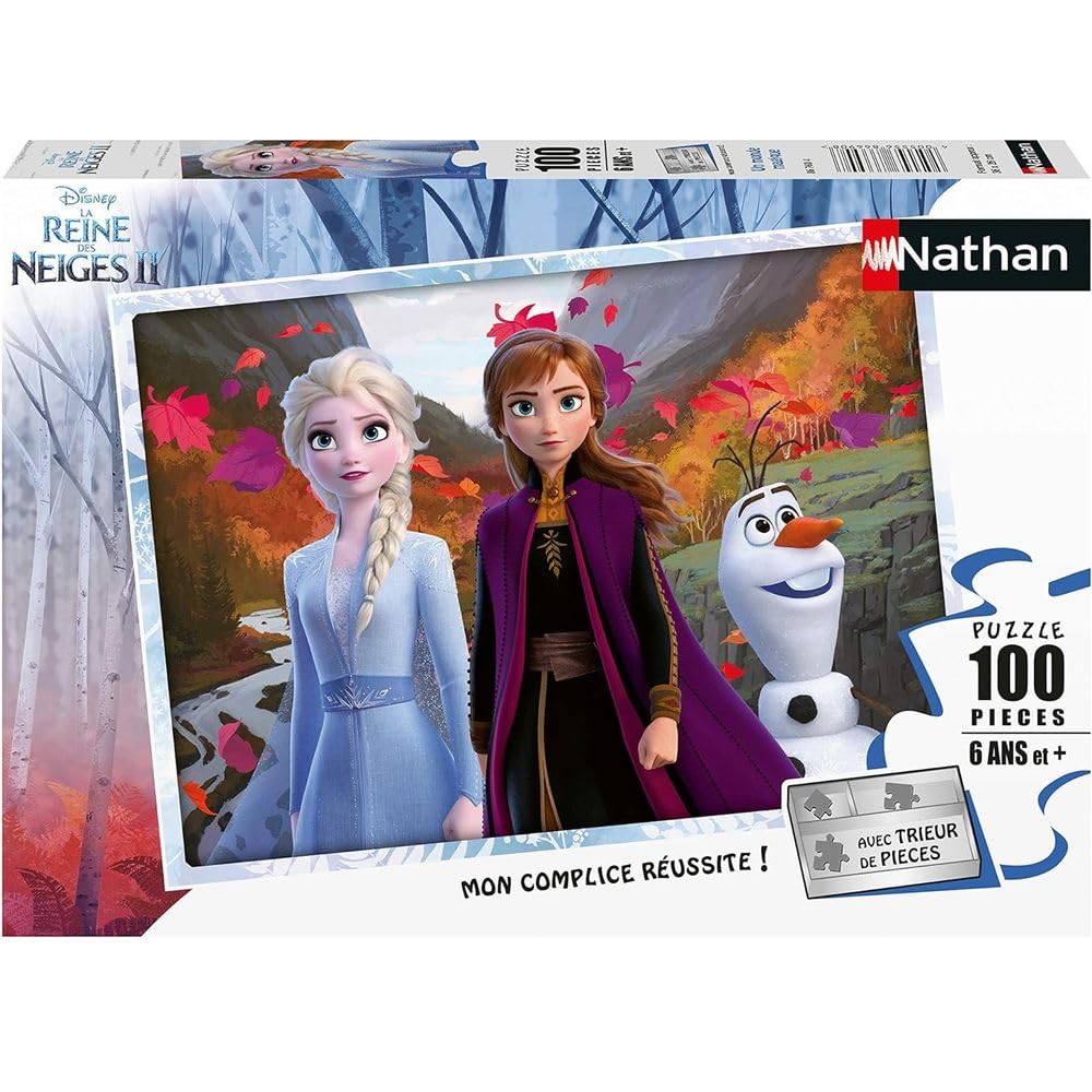 Nathan 4005556867684 Jigsaw Puzzle 100 Pieces Frozen 2