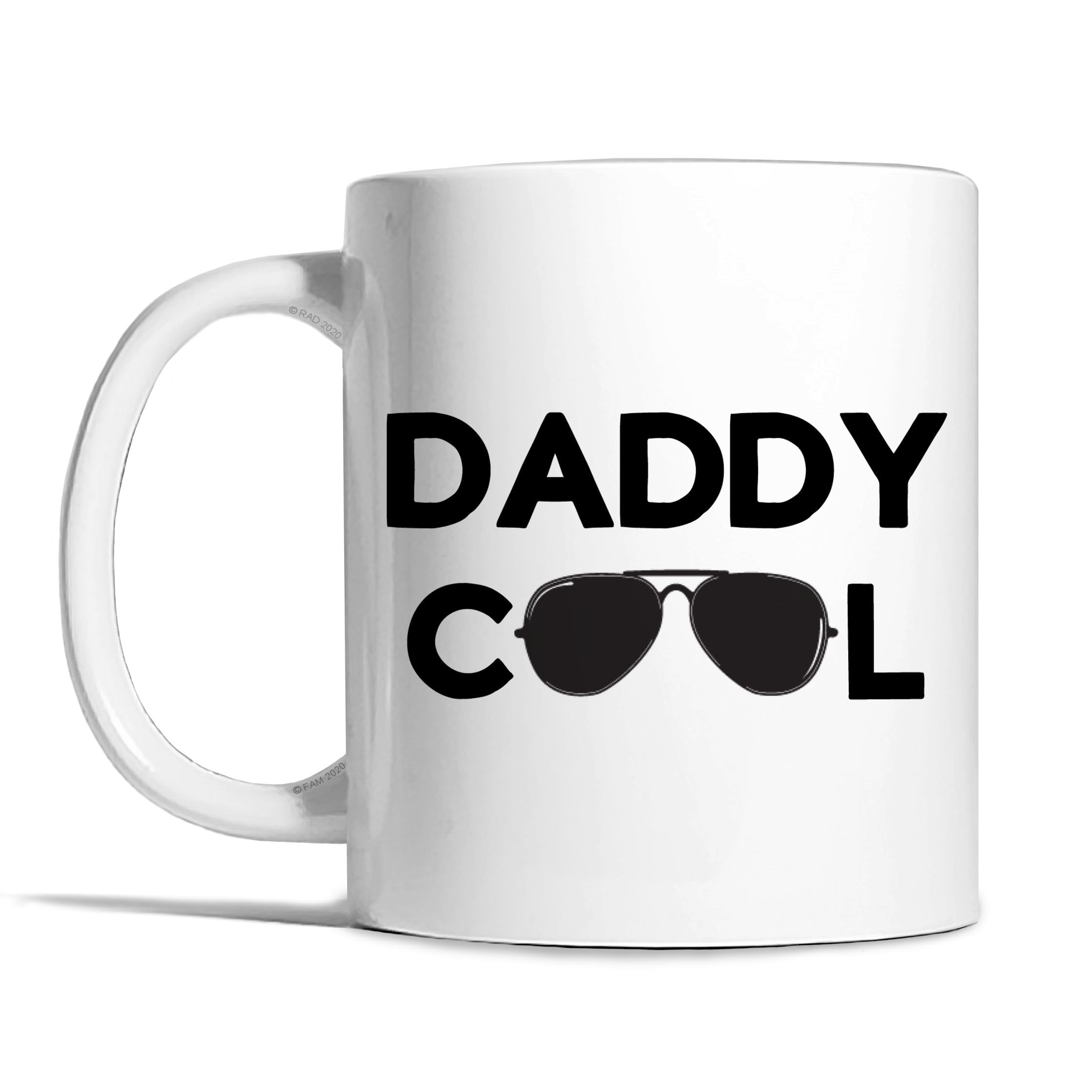 Risk-A Designs Daddy Cool Mug, Daddy Gift, Daddy Birthday Gift, Fathers Day Gift, dad to be Gift, Thank You Daddy Gift, Mens Gift