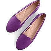 SAILING LU Women Round Toe Flats Comfortable Fashion Ballet Flat Shoes for Women Dressy Slip-ons Loafers