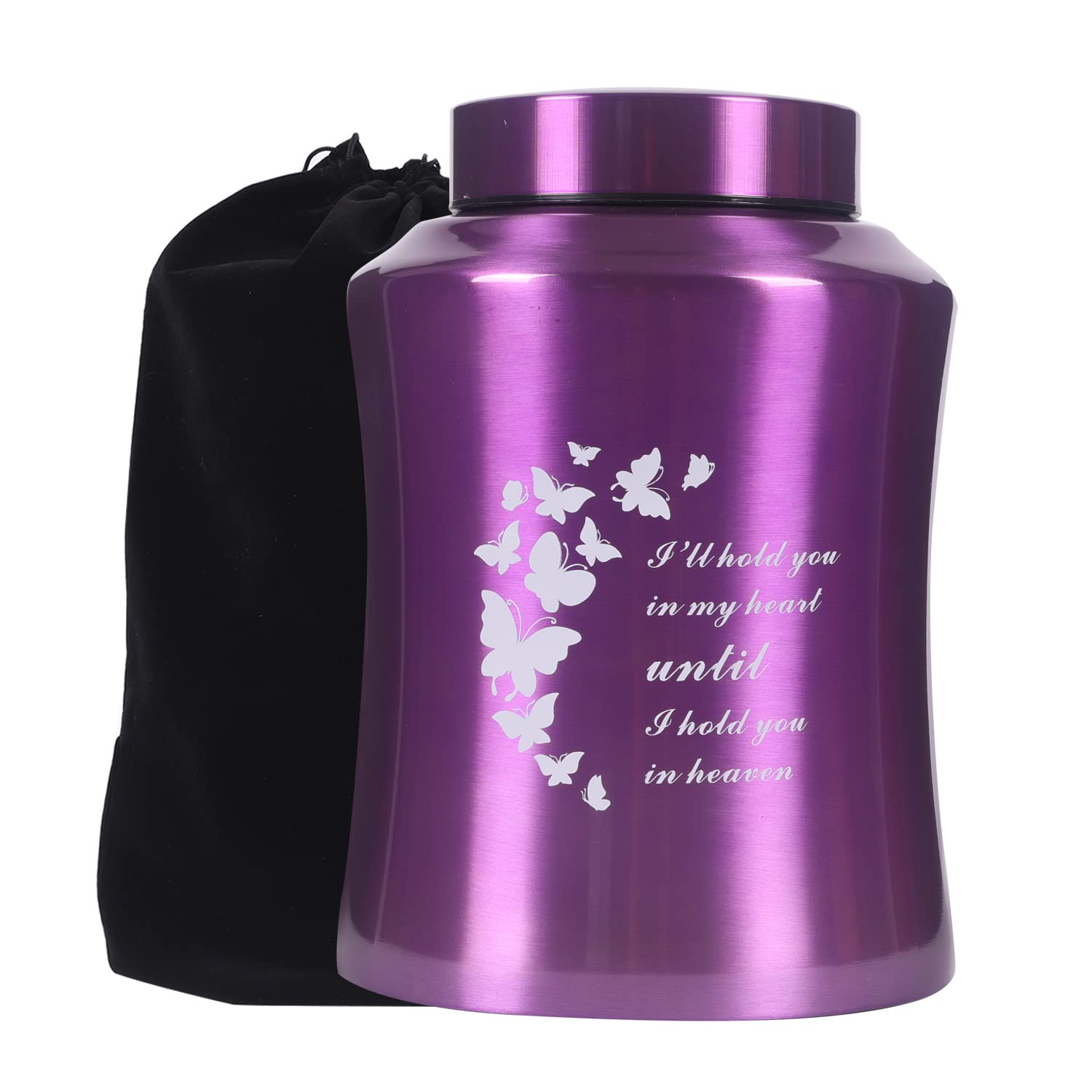Butterfly Medium Cremation Urn for Human Ashes (160 cubic inches, Male or Female)