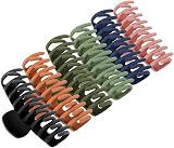 FANTESI 6 PCS Hair Claw Clips Big Claw Clips Non Slip Strong Hold 3.6 Inch view 2